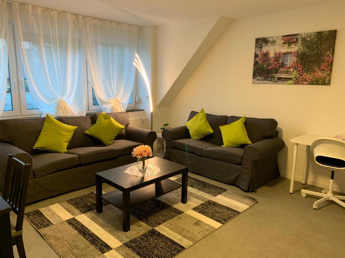 Cityapartment Platinum Mit Balkon Bzw,Terrasse Bielefeld Eksteriør billede