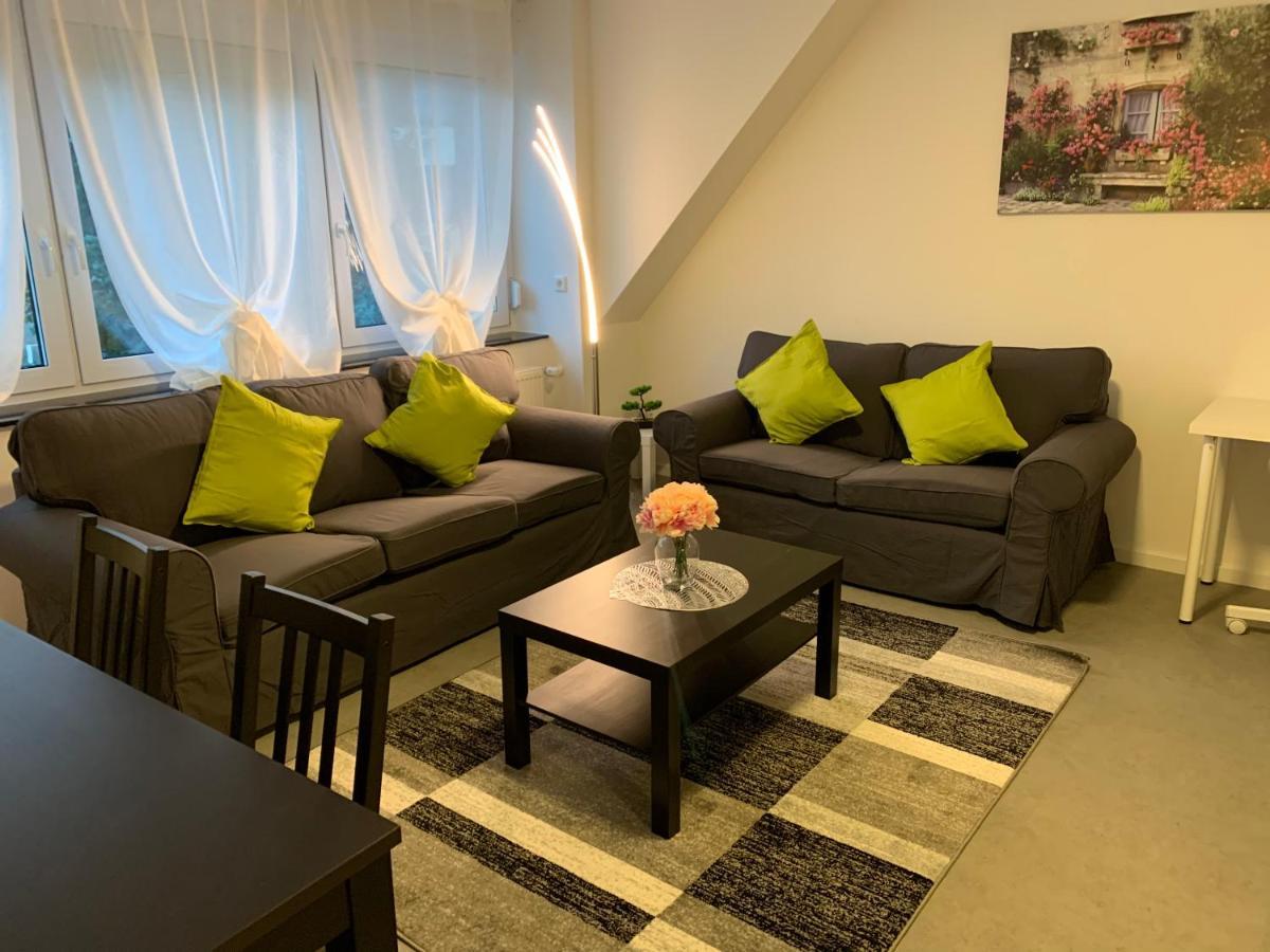 Cityapartment Platinum Mit Balkon Bzw,Terrasse Bielefeld Eksteriør billede