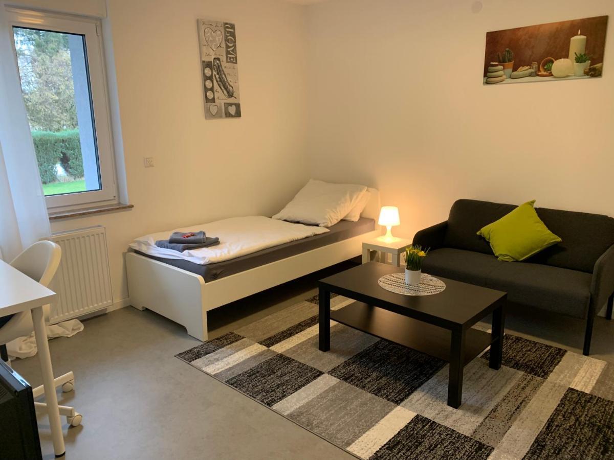 Cityapartment Platinum Mit Balkon Bzw,Terrasse Bielefeld Eksteriør billede