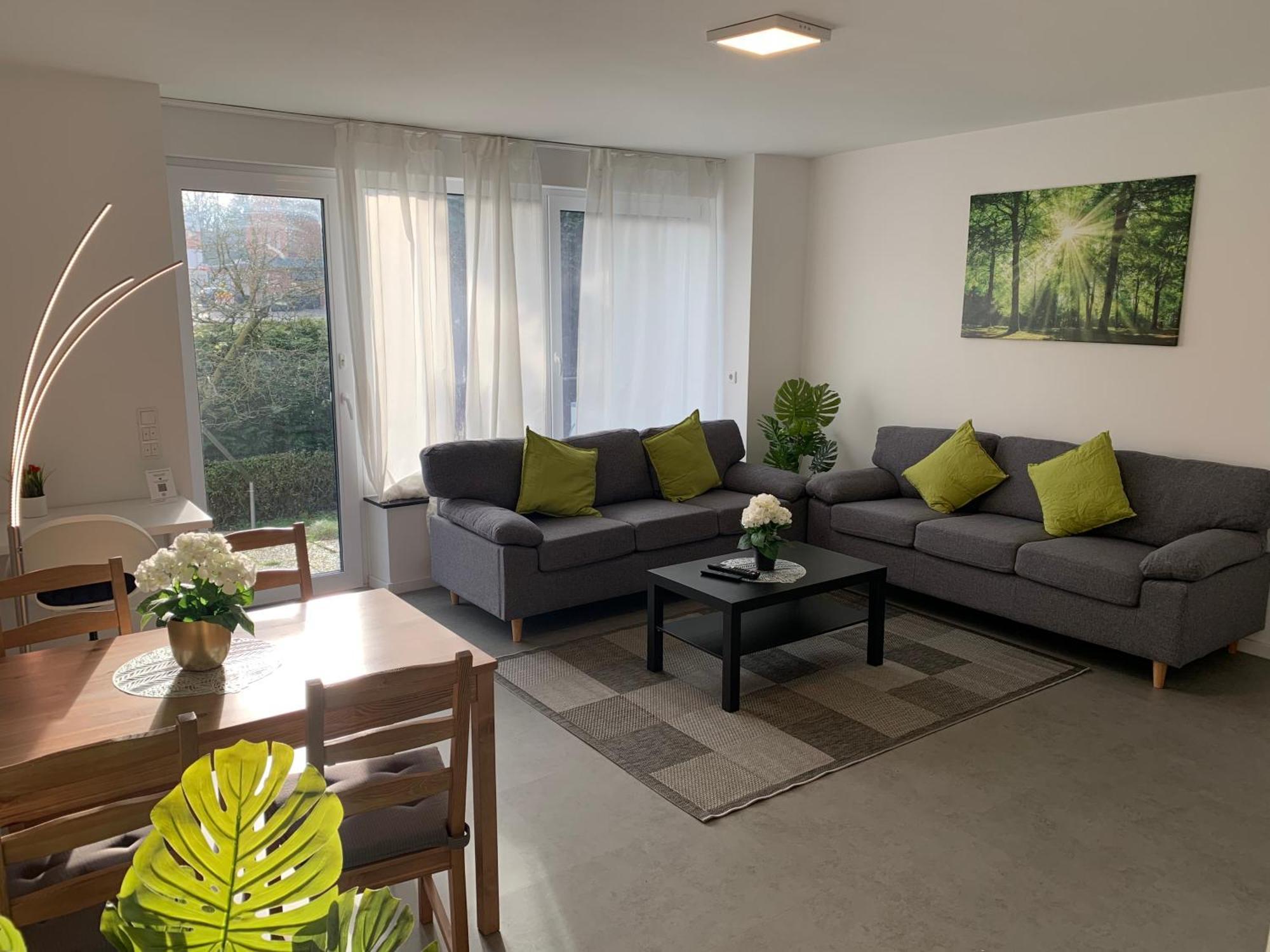 Cityapartment Platinum Mit Balkon Bzw,Terrasse Bielefeld Eksteriør billede
