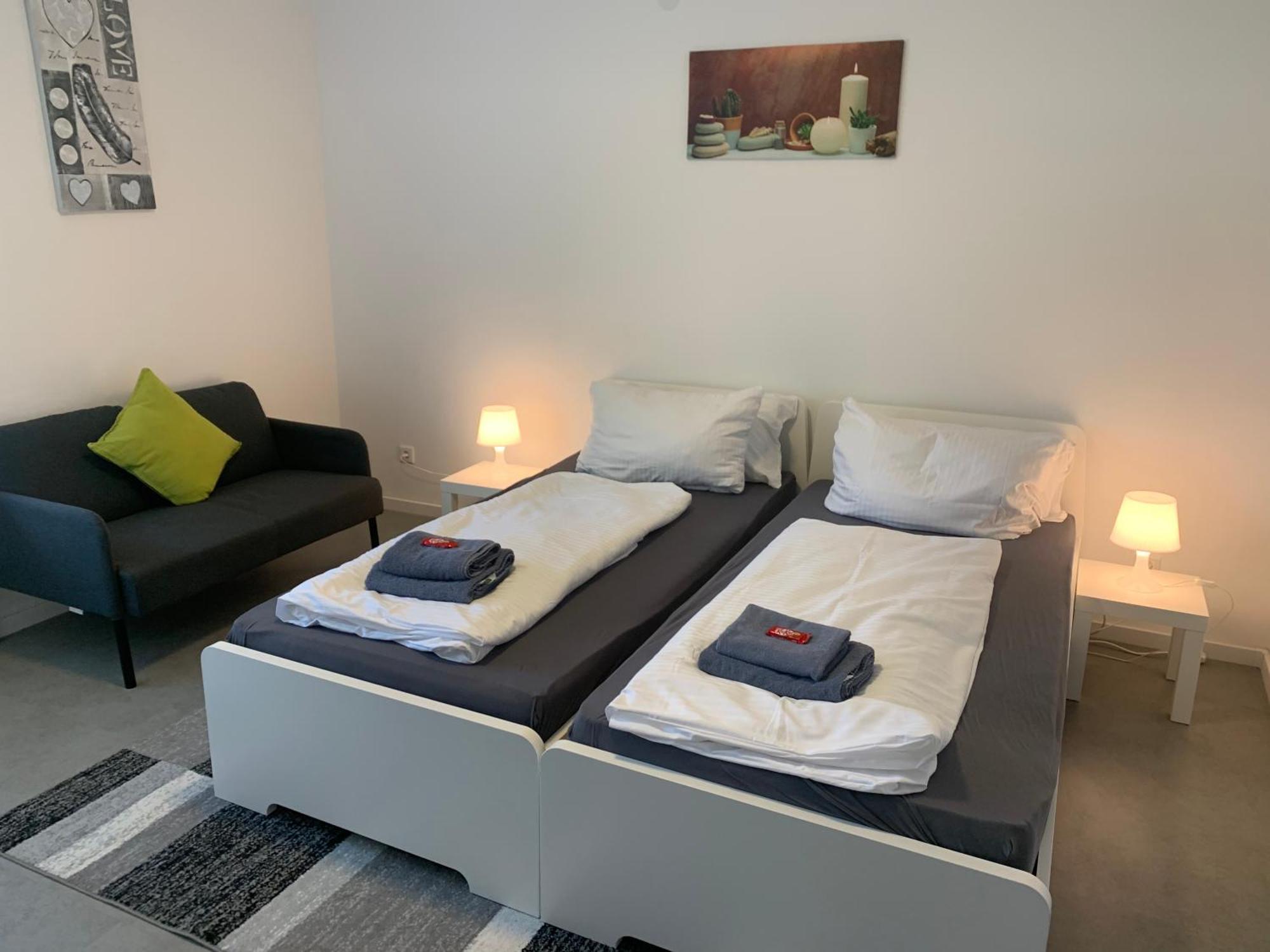 Cityapartment Platinum Mit Balkon Bzw,Terrasse Bielefeld Eksteriør billede