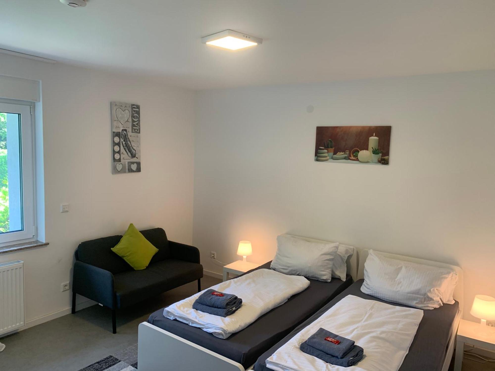 Cityapartment Platinum Mit Balkon Bzw,Terrasse Bielefeld Eksteriør billede
